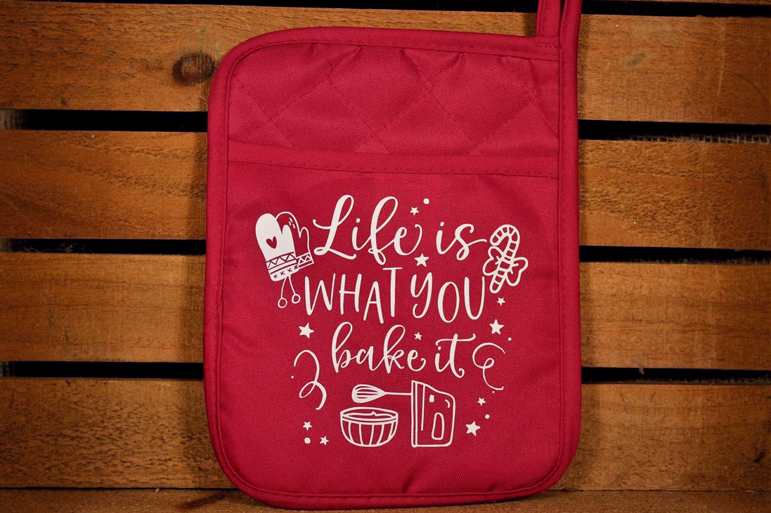 Potholder Pot Holders With Sayings Bakers Gonna Bake Whip 