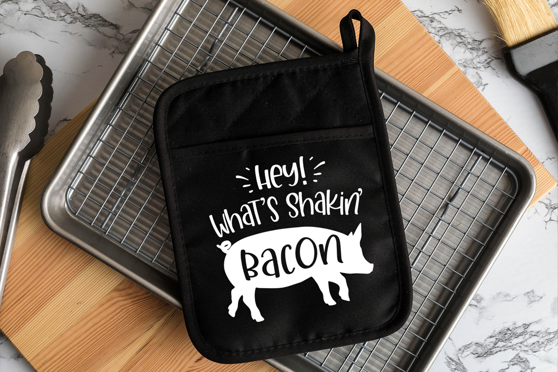 What's Shakin Bacon - Pot Holder